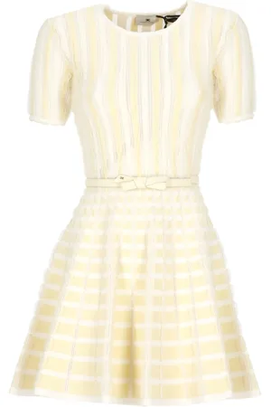 Elisabetta Franchi Mujer, Vestidos, Amarillo, Talla: L