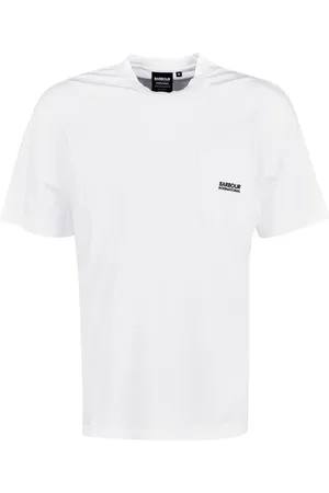 Barbour Hombre, Camisetas, Blanco, Talla: M