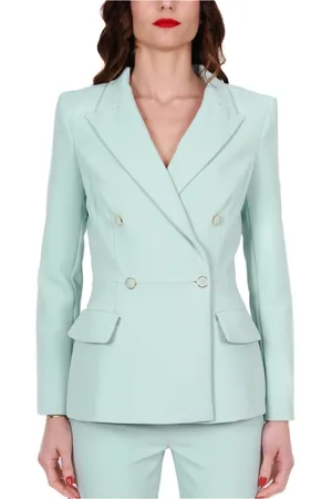 Elisabetta Franchi Mujer, Chaquetas, Verde, Talla: L