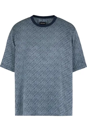 Giorgio Armani Hombre, Camisetas, Gris, Talla: S