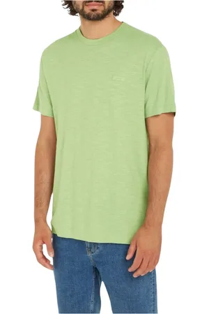 Calvin Klein Hombre, Camisetas, Verde, Talla: XL