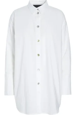 Bitte Kai Rand Mujer, Blusas y Camisas, Blanco, Talla: L