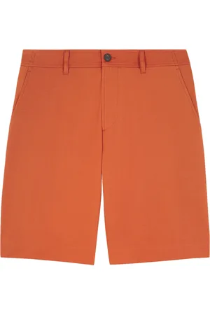 Maison Kitsuné Hombre, Pantalones cortos, Naranja, Talla: 4XS