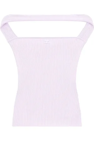 Courrèges Mujer, Camisetas, Púrpura, Talla: L