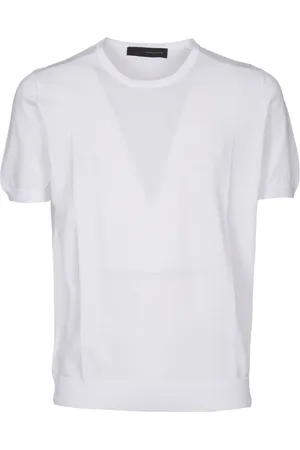 TAGLIATORE Hombre, Camisetas, Blanco, Talla: L