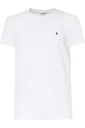 Dondup Hombre, Camisetas, Blanco, Talla: 2XL