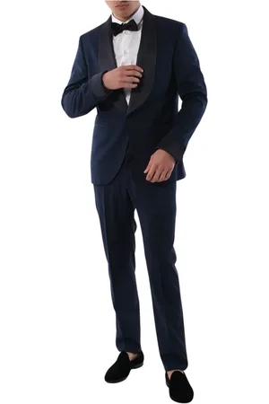 PAOLONI Hombre, Trajes, Azul, Talla: XL