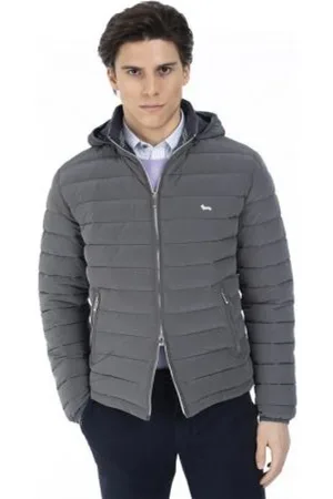 HARMONT&BLAINE Hombre, Chaquetas, Gris, Talla: M