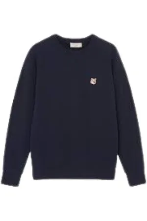 Maison Kitsuné Hombre, Sudaderas, Azul, Talla: S