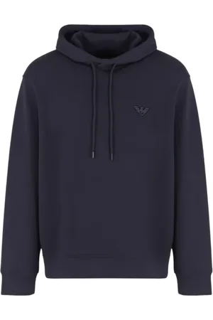 Emporio Armani Hombre, Sudaderas, Azul, Talla: 2XL