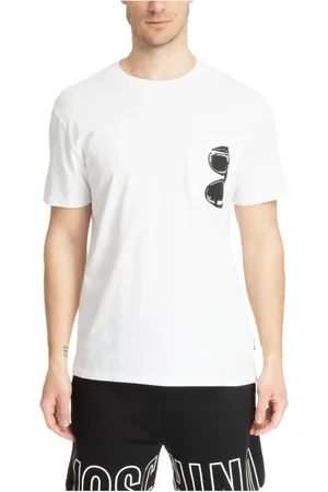 Moschino Hombre, Camisetas, Blanco, Talla: S