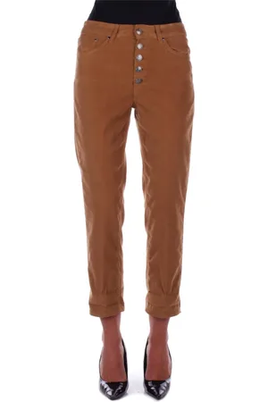 Dondup Mujer, Pantalones, Marrón, Talla: W30