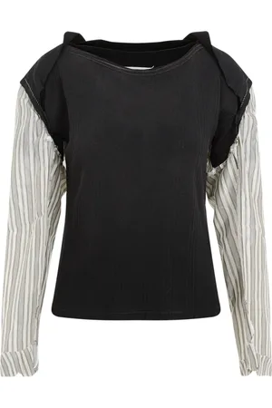 Maison Margiela Mujer, Blusas y Camisas, Negro, Talla: M