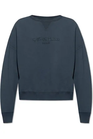 Maison Margiela Hombre, Sudaderas, Azul, Talla: M