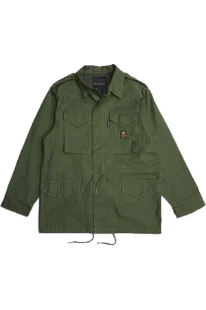 Deus Ex Machina Hombre, Chaquetas, Verde, Talla: L