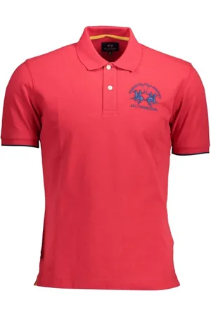 La Martina Hombre, Camisetas, Rojo, Talla: L