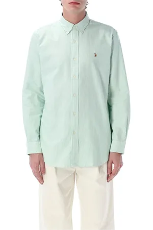 Ralph Lauren Hombre, Camisas, Verde, Talla: L