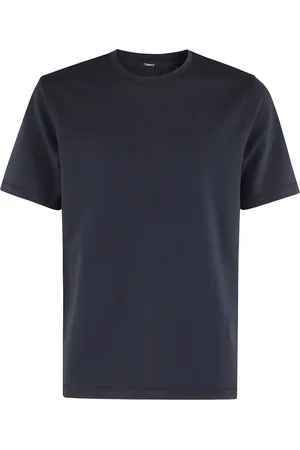THEORY Hombre, Camisetas, Azul, Talla: XL