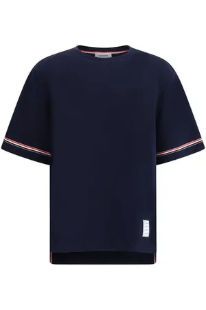 Thom Browne Hombre, Camisetas, Azul, Talla: XL