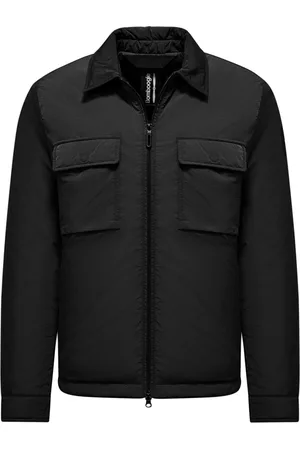 Bomboogie Hombre, Chaquetas, Negro, Talla: L