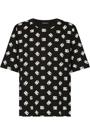 Dolce & Gabbana Hombre, Camisetas, Negro, Talla: L
