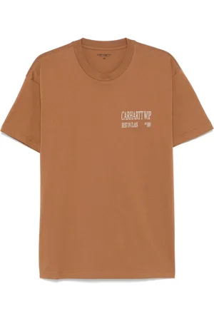 Carhartt Hombre, Camisetas, Marrón, Talla: S