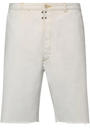 Maison Margiela Hombre, Pantalones cortos, Blanco, Talla: S