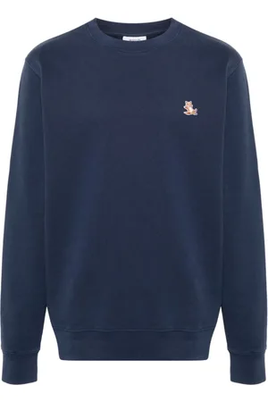 Maison Kitsuné Hombre, Sudaderas, Azul, Talla: M