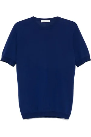 GOES BOTANICAL Hombre, Camisetas, Azul, Talla: L