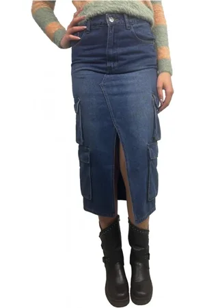 Kaos Mujer, Faldas, Azul, Talla: L