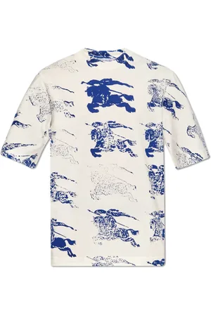 Burberry Hombre, Camisetas, Blanco, Talla: S