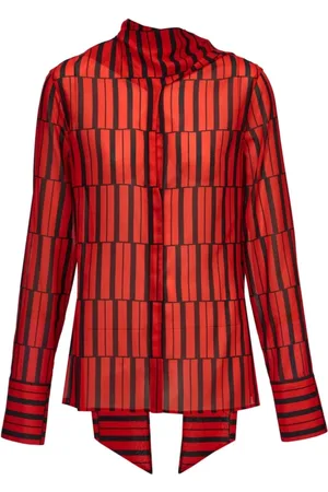 Salvatore Ferragamo Mujer, Blusas y Camisas, Rojo, Talla: S