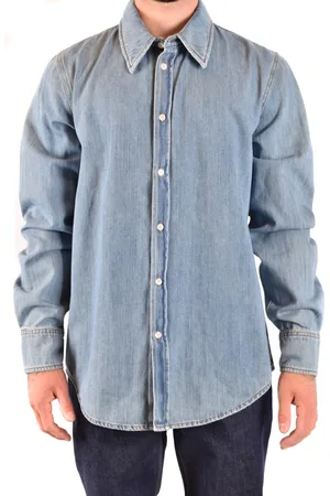 Calvin Klein Hombre, Camisas, Azul, Talla: L