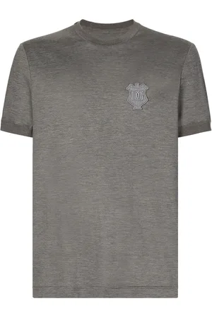 Dolce & Gabbana Hombre, Camisetas, Gris, Talla: XL