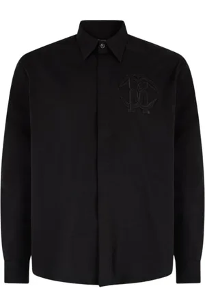 Roberto Cavalli Hombre, Camisas, Negro, Talla: 2XL