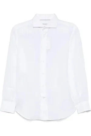 Brunello Cucinelli Hombre, Camisas, Blanco, Talla: XL