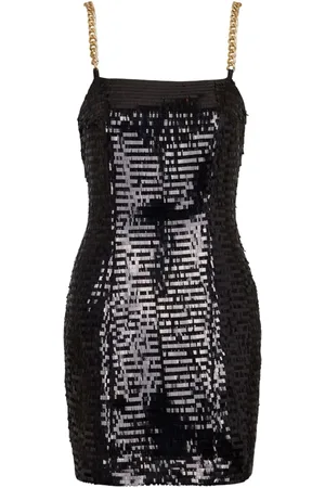 Balmain Mujer, Vestidos, Negro, Talla: M