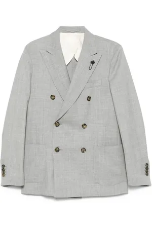 LARDINI Hombre, Chaquetas, Gris, Talla: M