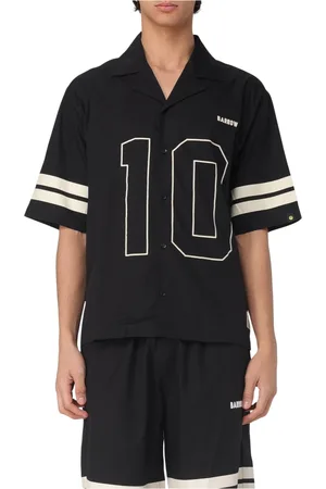 BARROW Hombre, Camisas, Negro, Talla: S