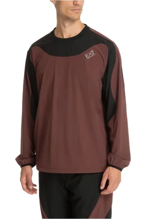 EA7 Hombre, Camisetas, Marrón, Talla: M