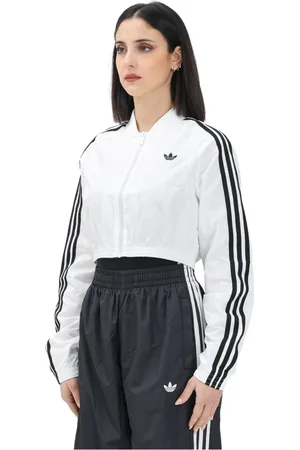 adidas Mujer, Chaquetas, Blanco, Talla: M