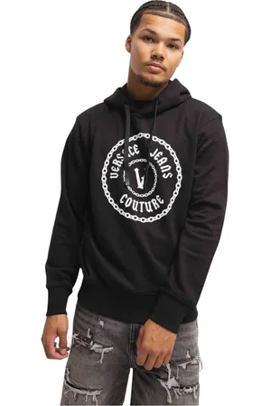 VERSACE Hombre, Sudaderas, Negro, Talla: M