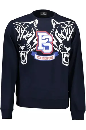 Philipp Plein Hombre, Sudaderas, Azul, Talla: S