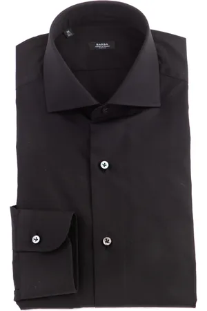 BARBA Hombre, Camisas, Negro, Talla: M