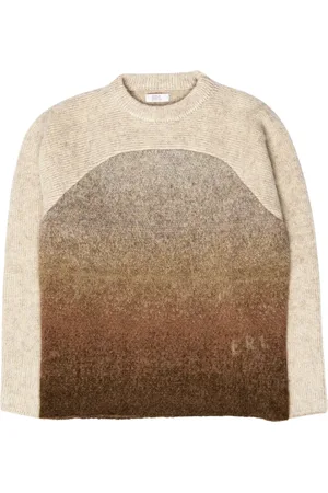 ERL Hombre, Jerseys, Marrón, Talla: M