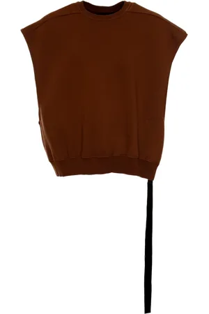 Rick Owens Hombre, Camisetas, Marrón, Talla: M