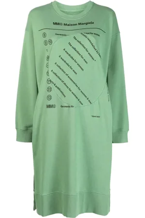 Maison Margiela Mujer, Vestidos, Verde, Talla: M