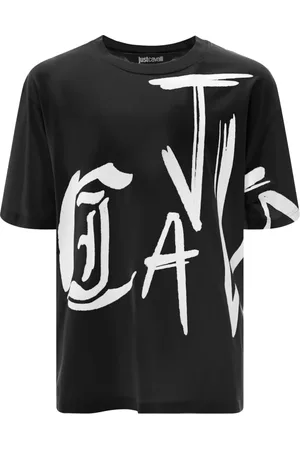 Roberto Cavalli Hombre, Camisetas, Negro, Talla: S