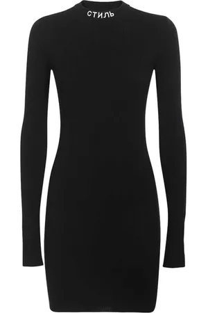 Heron Preston Mujer, Vestidos, Negro, Talla: S
