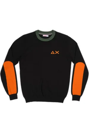 sun68 Hombre, Jerseys, Negro, Talla: M